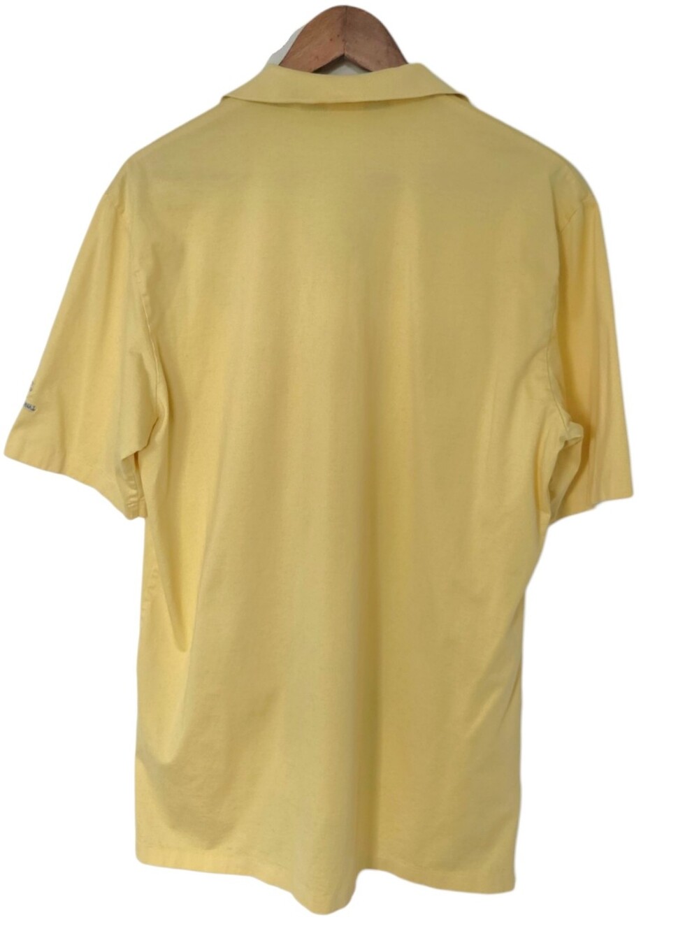 Polo Golf Ralph Lauren Shirt Yellow Mens Medium Preppy - Picture 3 of 10